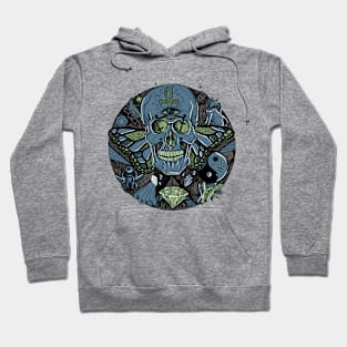 Mellow Cool Skull Circle of Humanity Hoodie